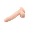 Naturalny penis dildo z przyssawką do strap on 21 cm